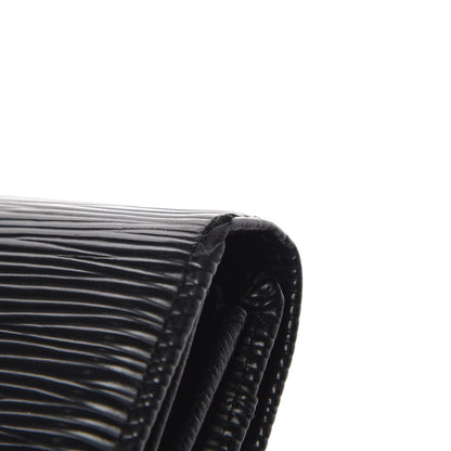 Louis Vuitton Epi Sarah Wallet Black 8 of 8