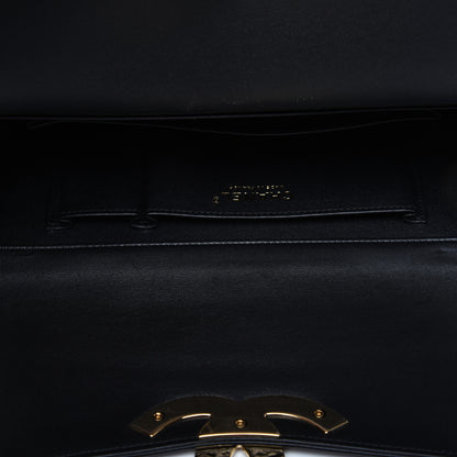 Chanel Lambskin Evening In Egypt Clutch Black 5 of 15