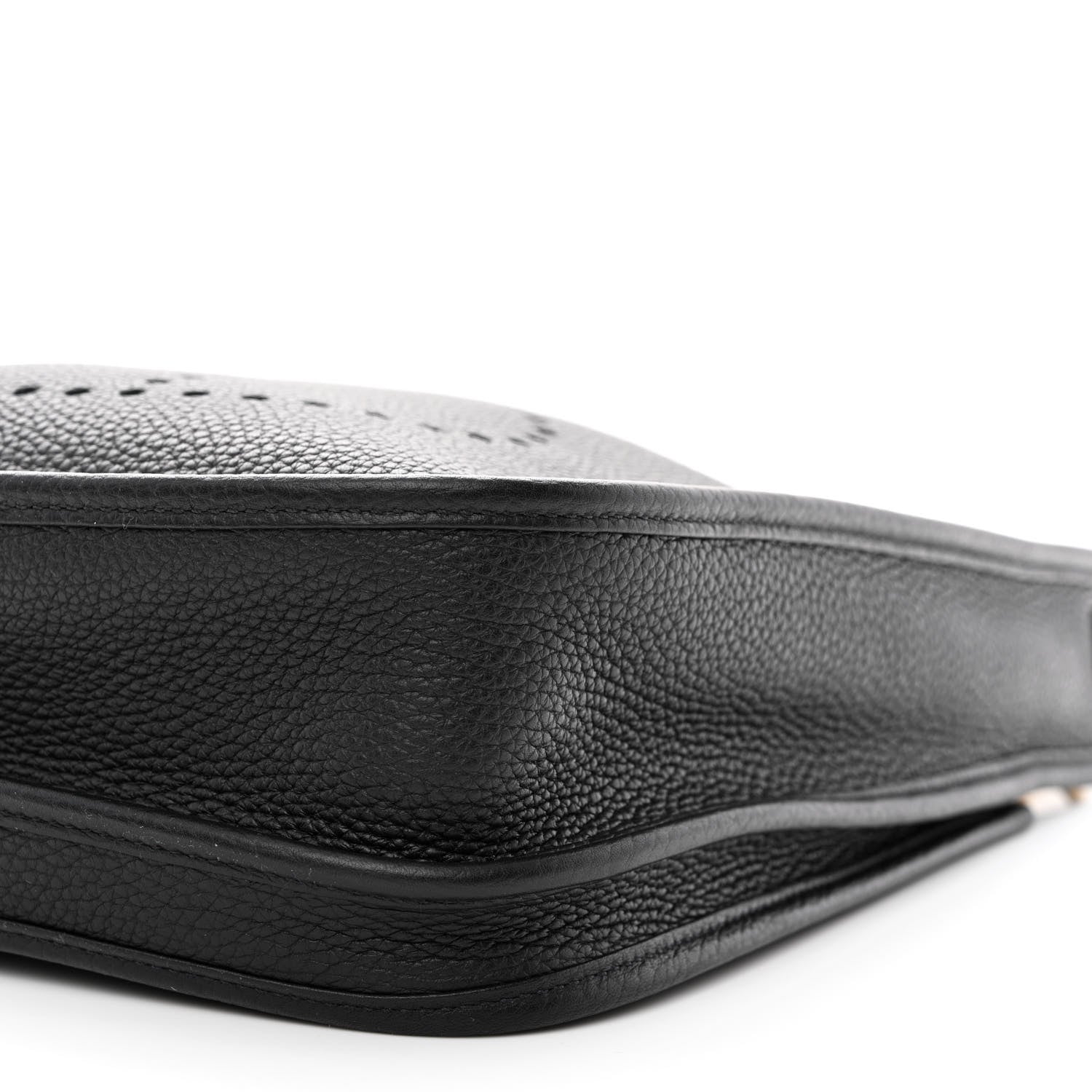 Hermes Taurillon Clemence Evelyne III PM Black 10 of 11