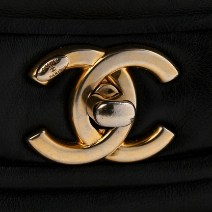 Chanel Lambskin Medium Simply Flap Black 13 of 15