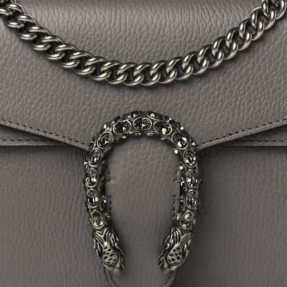 Gucci Pebbled Calfskin Small Dionysus Shoulder Bag Dusty Grey 9 of 11
