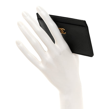 Chanel Goatskin CC Card Holder Black 2 of 9