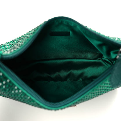 Prada Satin Crystal Mini Re-Edition 2000 Bag Mango 5 of 9
