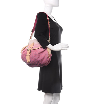 Louis Vuitton Denim Sunshine Messenger Rouge Fauviste 2 of 11