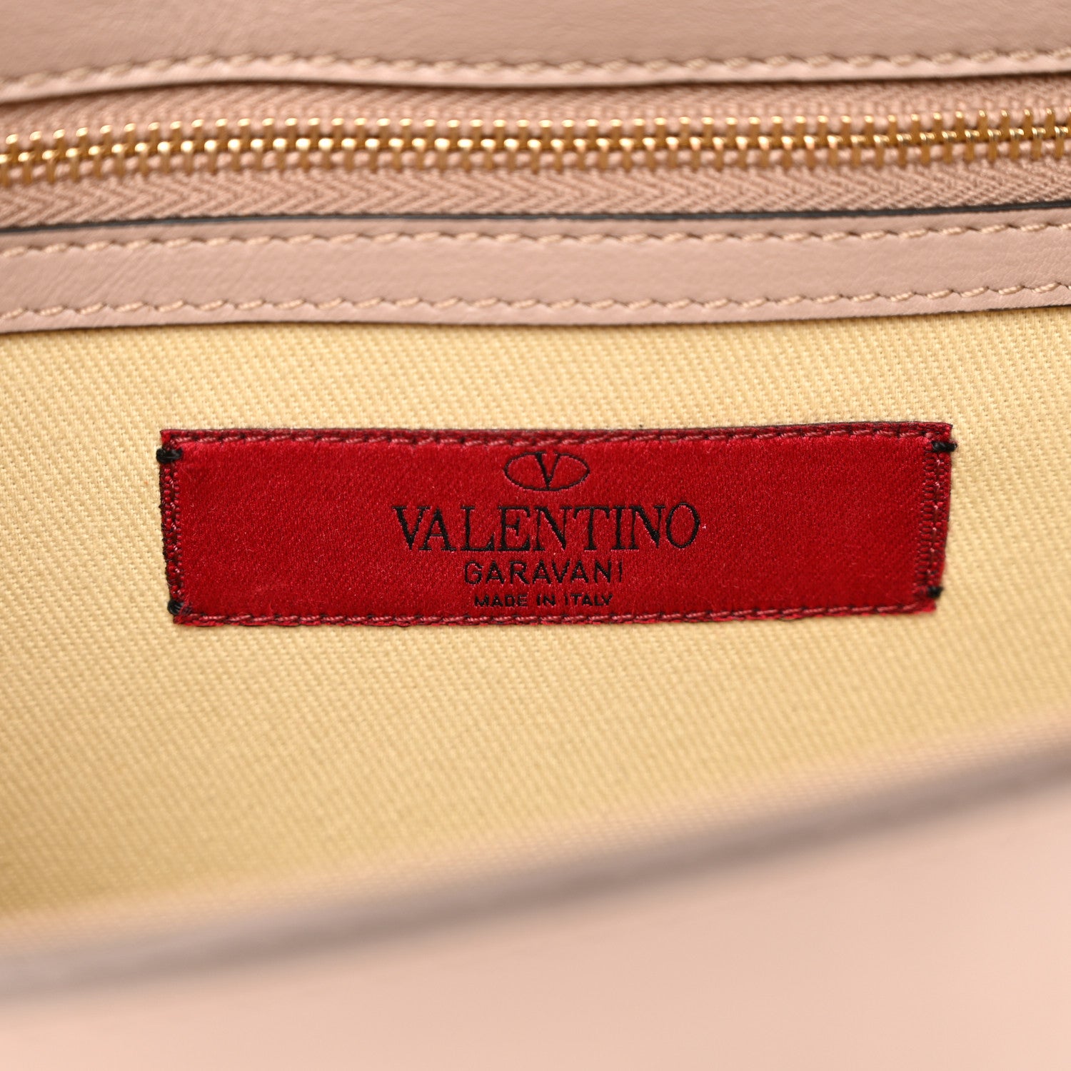 Valentino Garavani Vitello Small Glam Lock Rockstud Flap Poudre 6 of 10