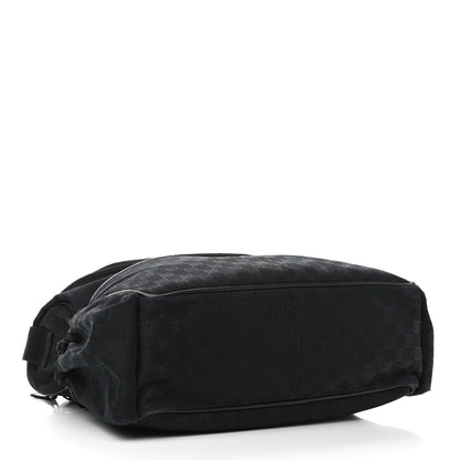 Gucci Monogram Large Diaper Bag Black 4 of 14