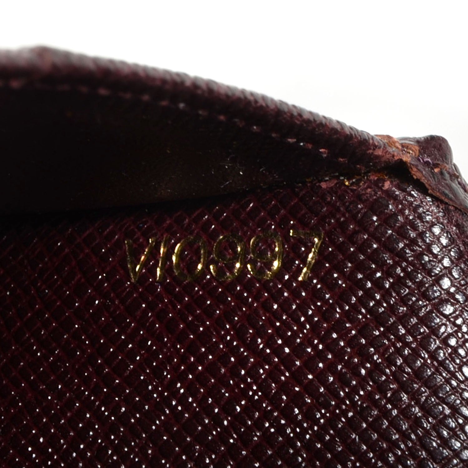 Louis Vuitton Taiga Checkbook Pocket Agenda Cover Grizzli 8 of 8