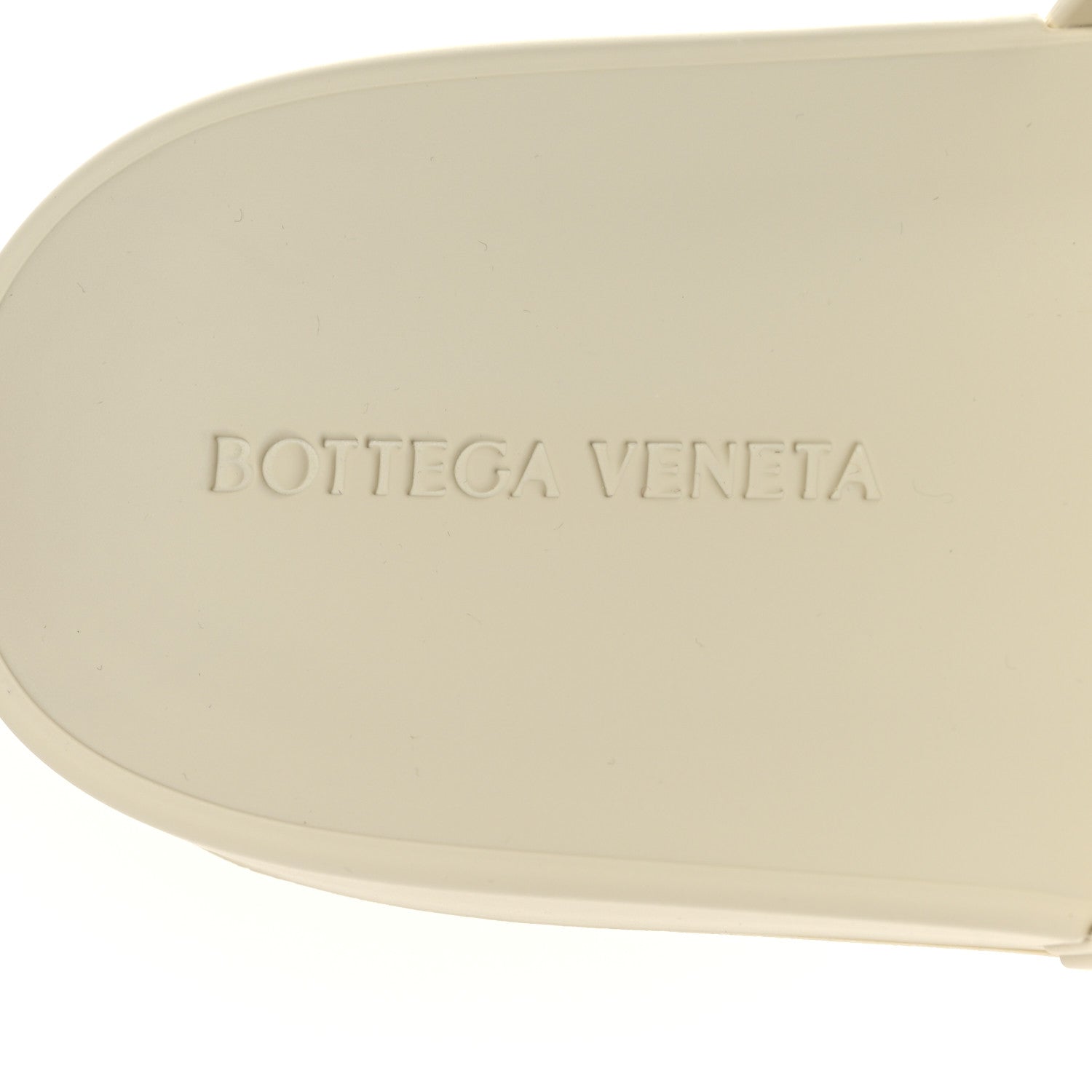 Bottega Veneta Rubber The Slider Sandals 38 Sea Salt 7 of 7