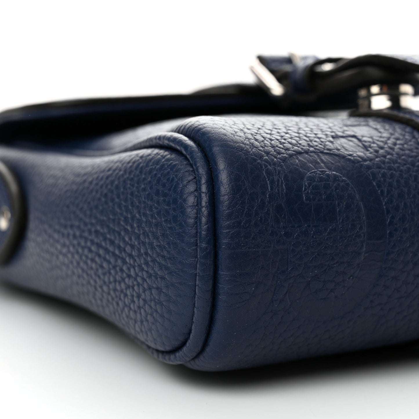 Piuma Calfskin Jumbo GG Embossed Small Messenger Bag Royale