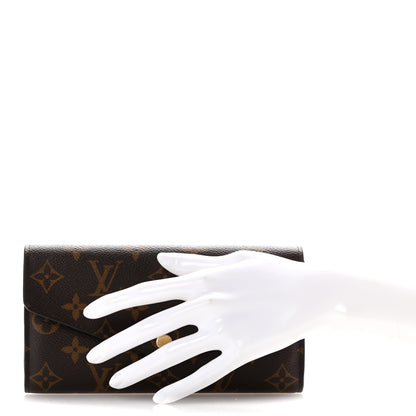 Louis Vuitton Monogram Sarah Wallet NM 2 of 11