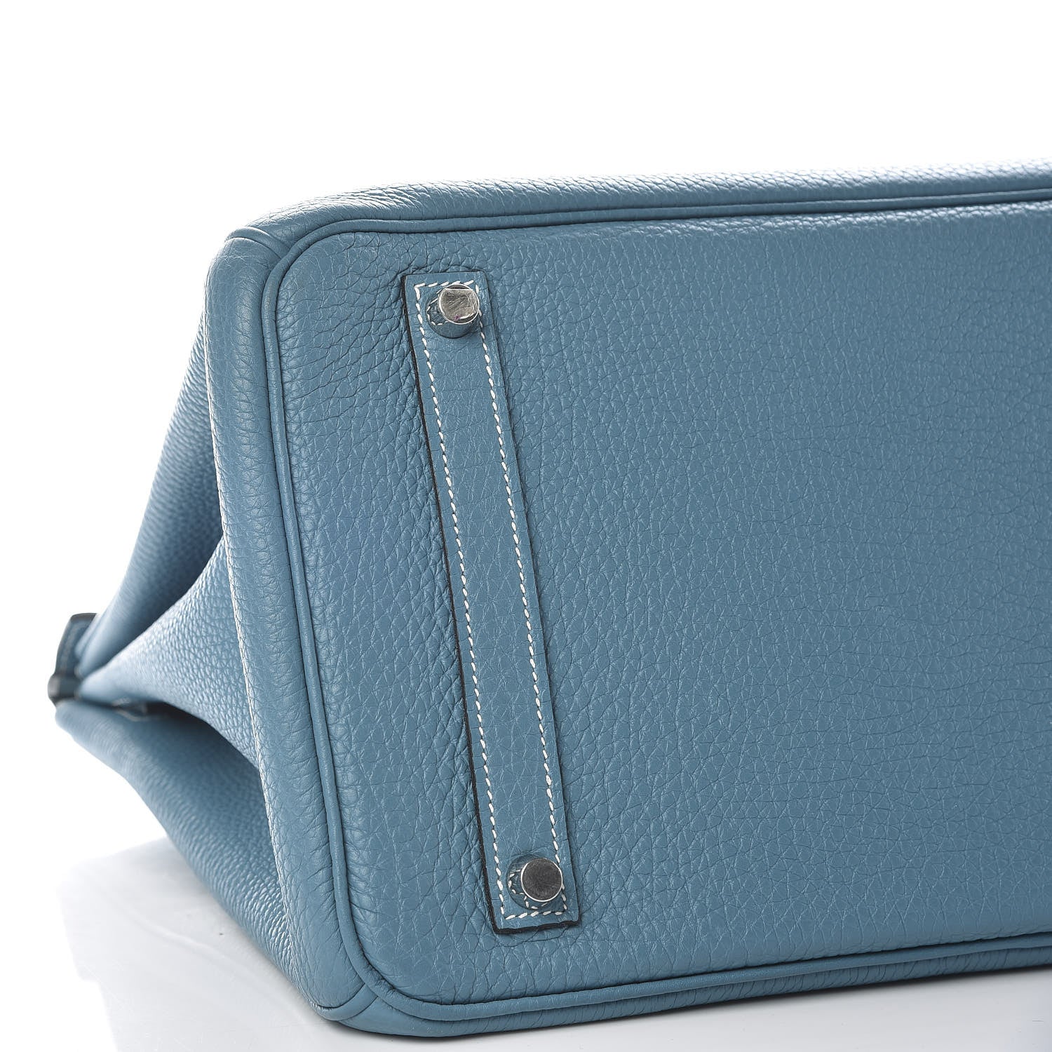 Hermes Togo Birkin 35 Blue Jean 6 of 13