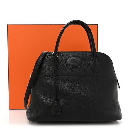 Hermes Taurillon Clemence Bolide 31 Black 20 of 20