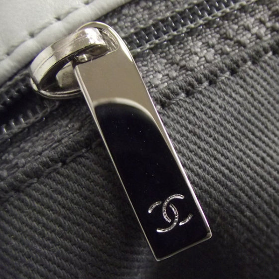 Chanel Lambskin Sharpei Large Bag Gray 12 of 14