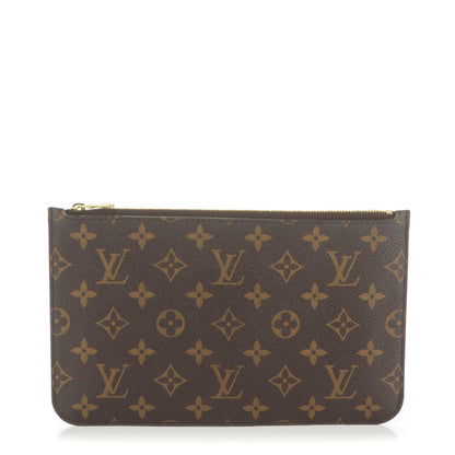 Louis Vuitton Monogram Neverfull MM GM Pochette Fuchsia 1 of 7