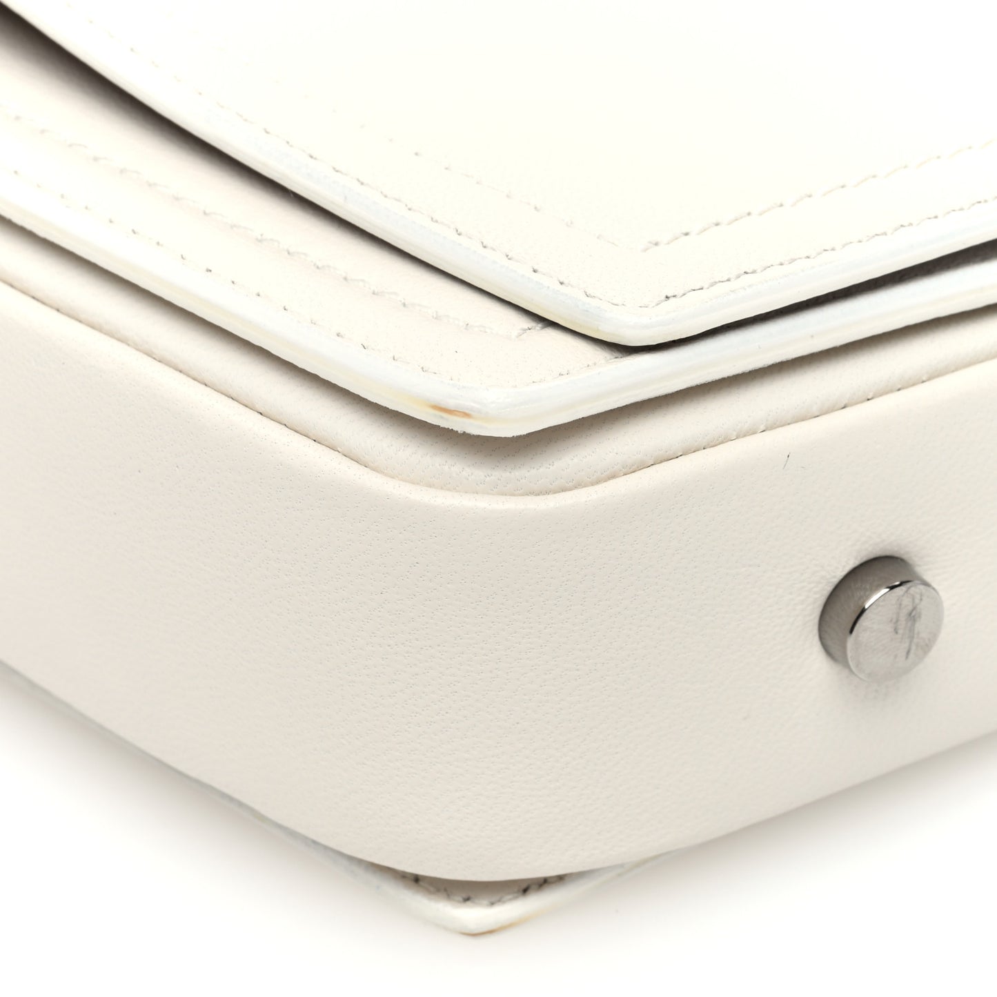 Nappa Arrow Crossbody Bag Chalk