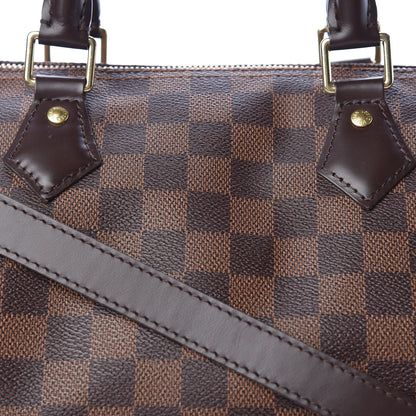 Louis Vuitton Damier Ebene Speedy Bandouliere 30 9 of 15