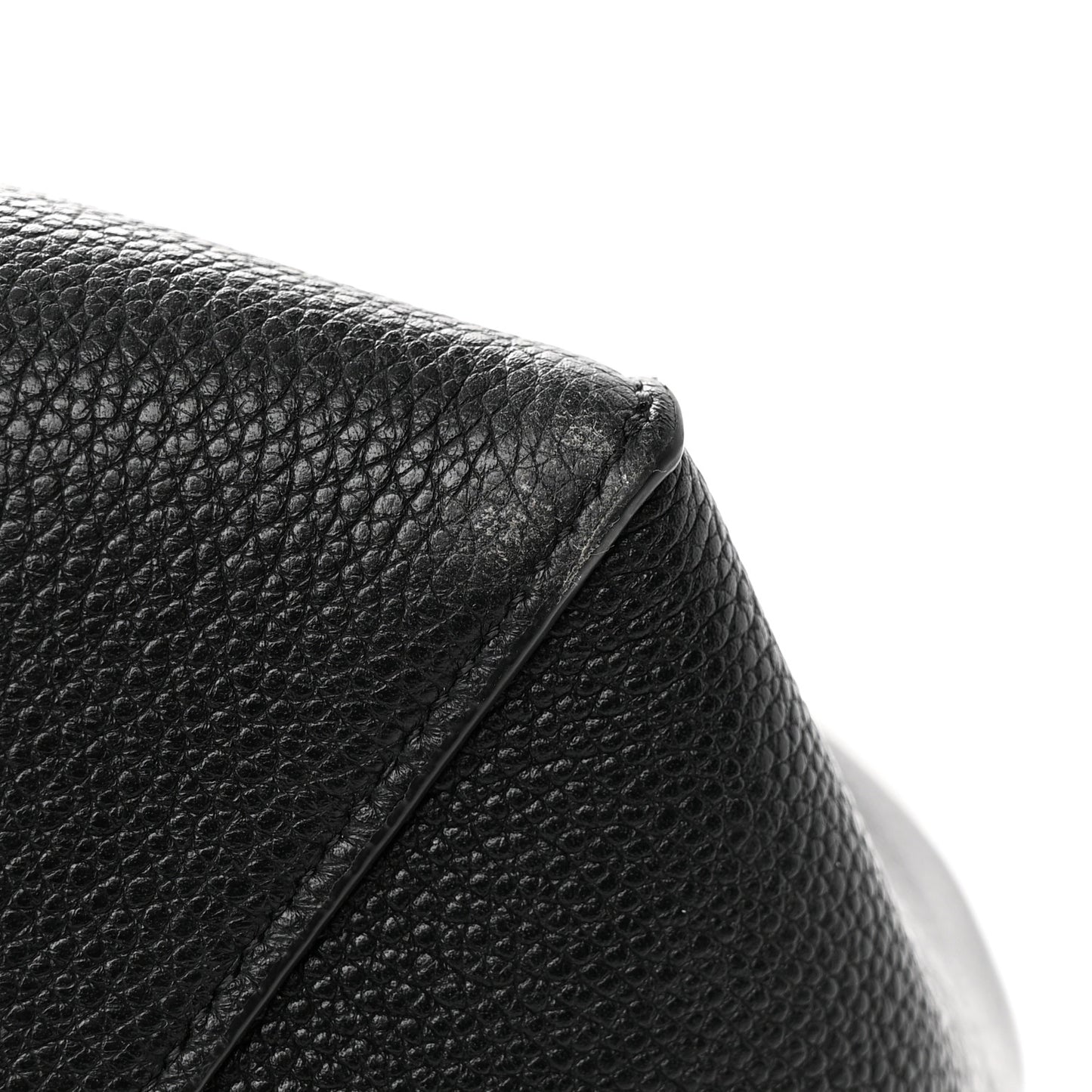Soft Grained Calfskin Medium Belt Cabas Phantom Black
