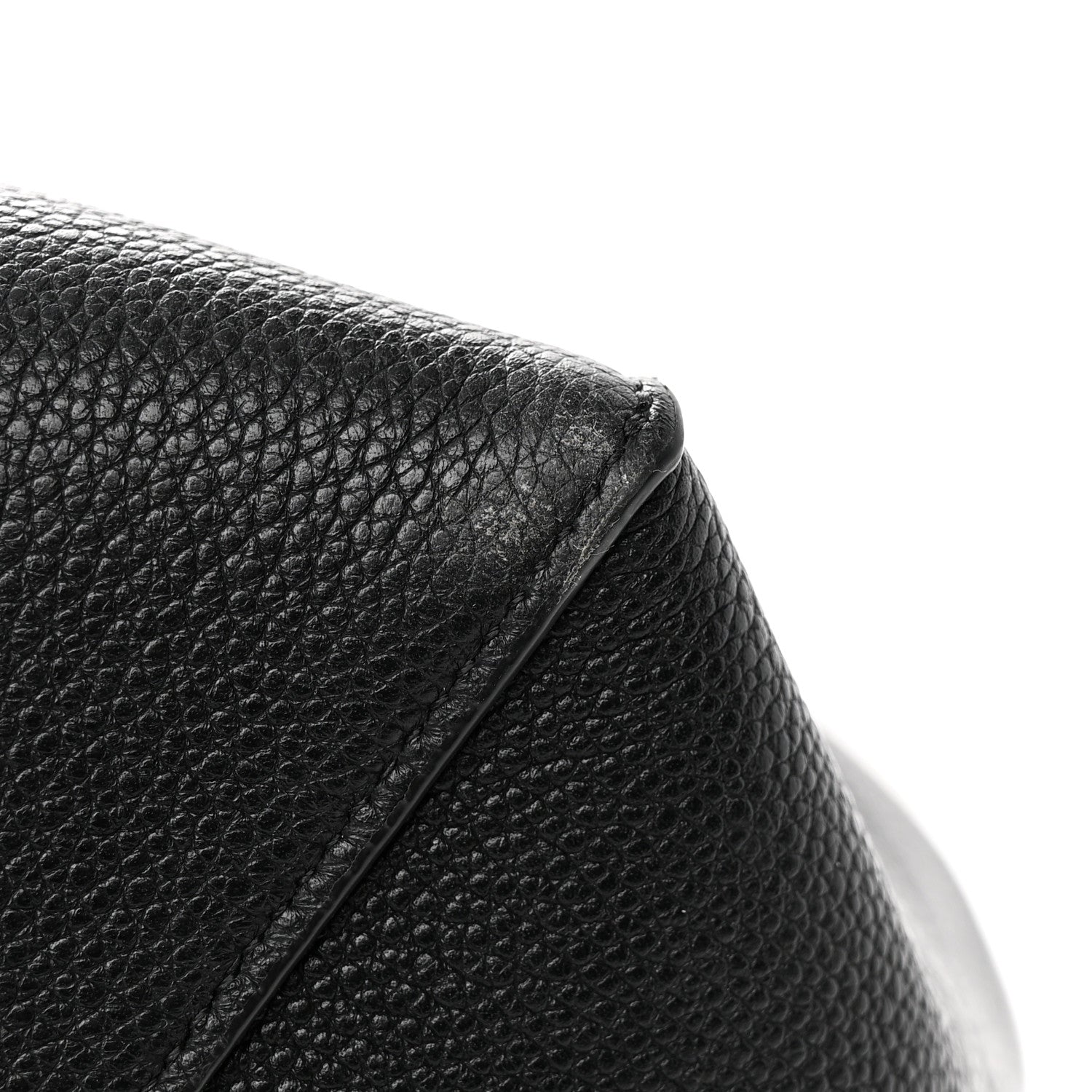 Celine Soft Grained Calfskin Medium Belt Cabas Phantom Black 15 of 18