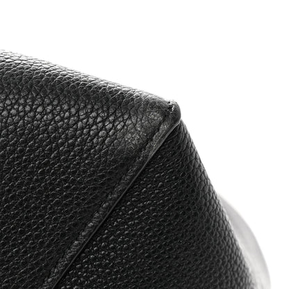 Celine Soft Grained Calfskin Medium Belt Cabas Phantom Black 15 of 18