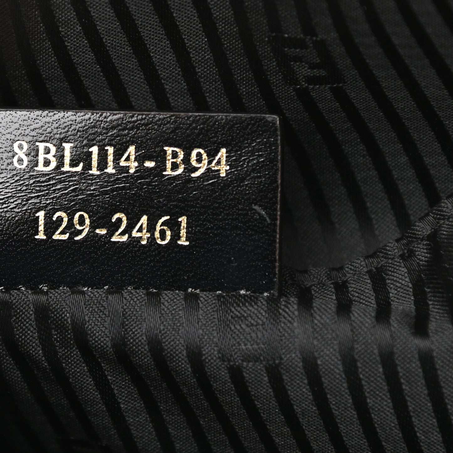 Patent Canvas Small Chameleon Tote Black