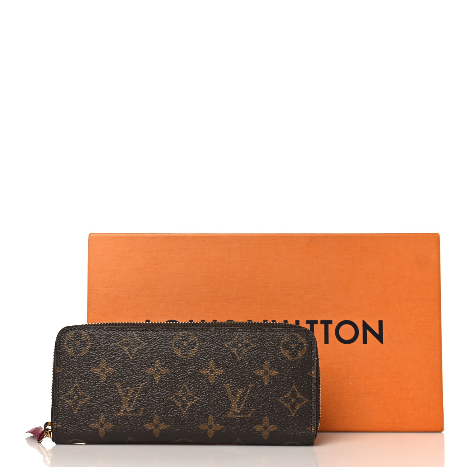 Louis Vuitton Monogram Clemence Wallet Fuchsia 9 of 9