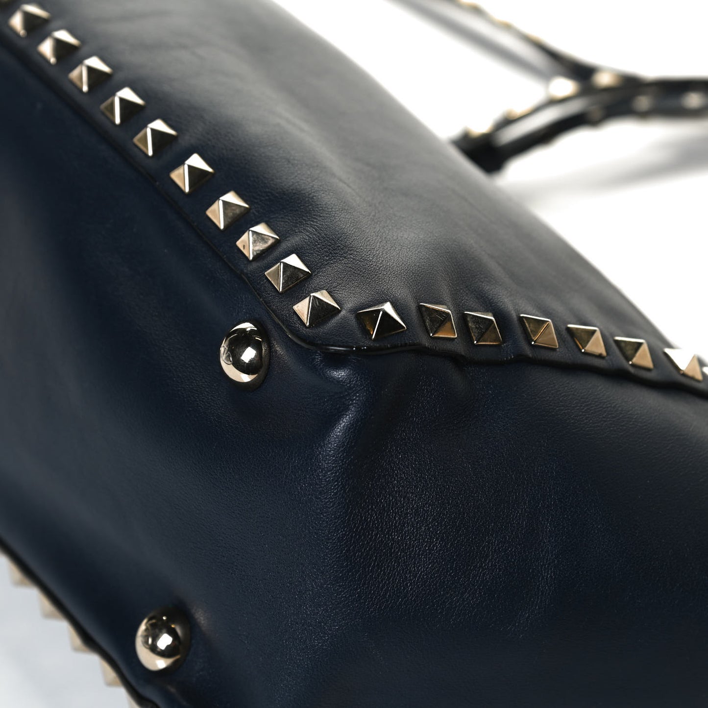 Vitello Small Rockstud Tote Marine