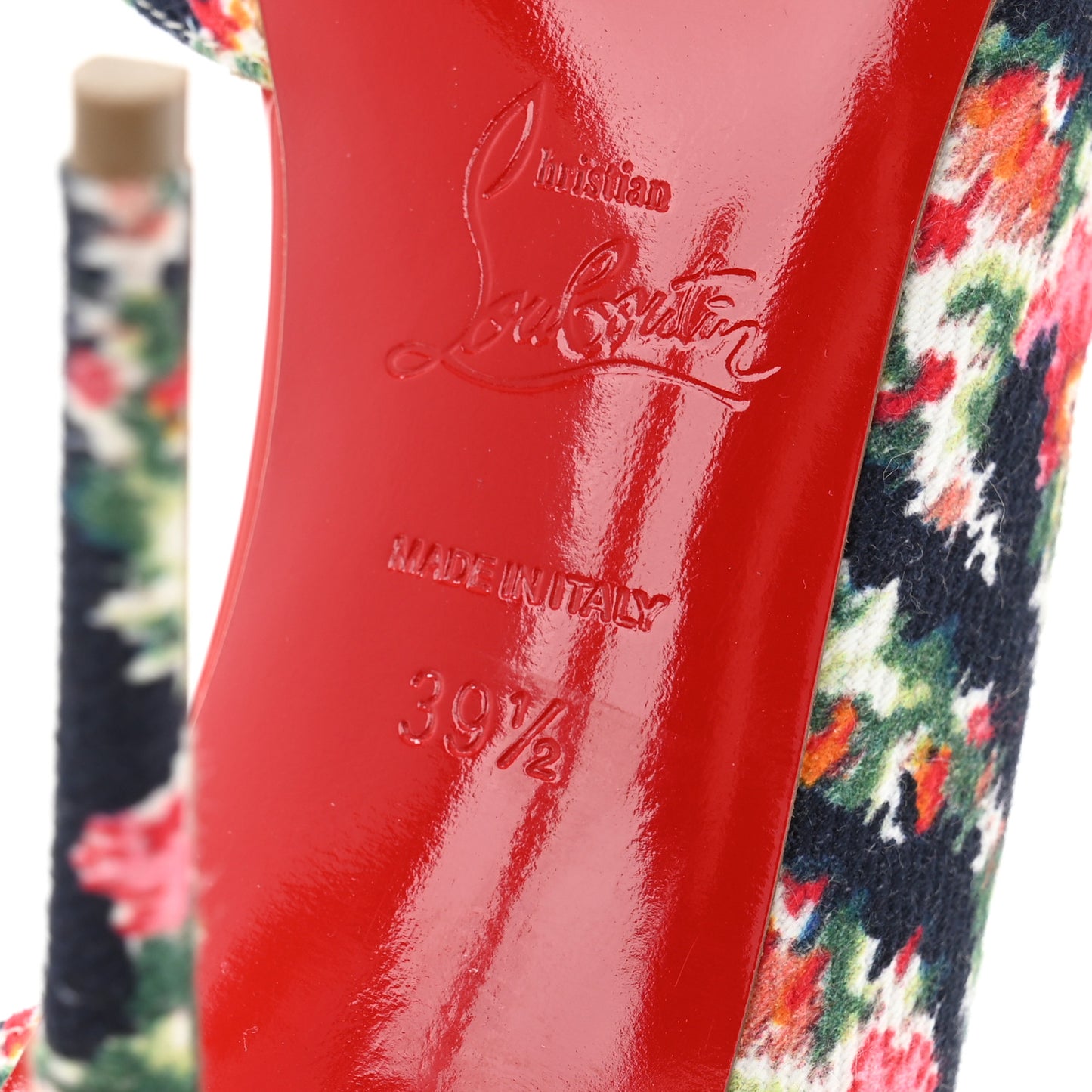 Denim Floral Iriza 100 Pumps 39.5 Multi Bisou