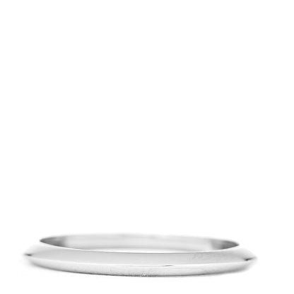 Tiffany Platinum 2mm Knife Edge Band Ring 56 7.5 2 of 3