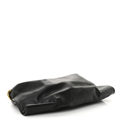 Burberry Calfskin Small Swan Chain Shoulder Bag Black 4 of 9
