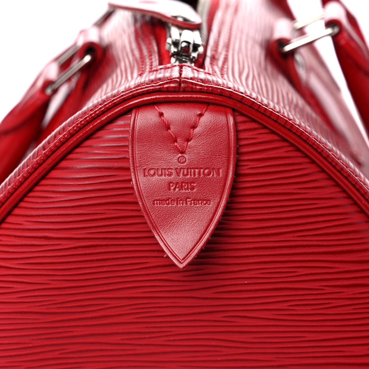 Louis Vuitton Epi Speedy 25 Rouge 6 of 22