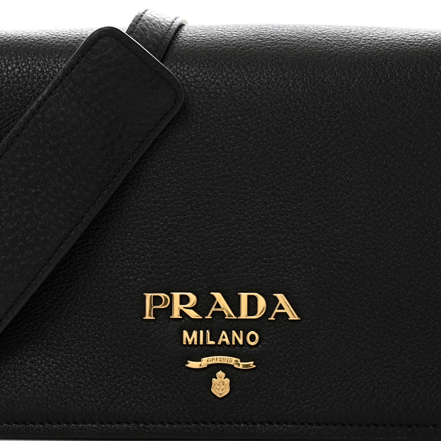 Prada Vitello Phenix Crossbody Bag Black 8 of 12