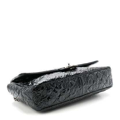 Chanel Patent Large Lucky Symbols Flap Black 4 of 10