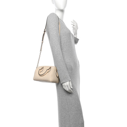 Louis Vuitton Empreinte Monogram Giant Speedy Bandouliere 20 Creme 2 of 12