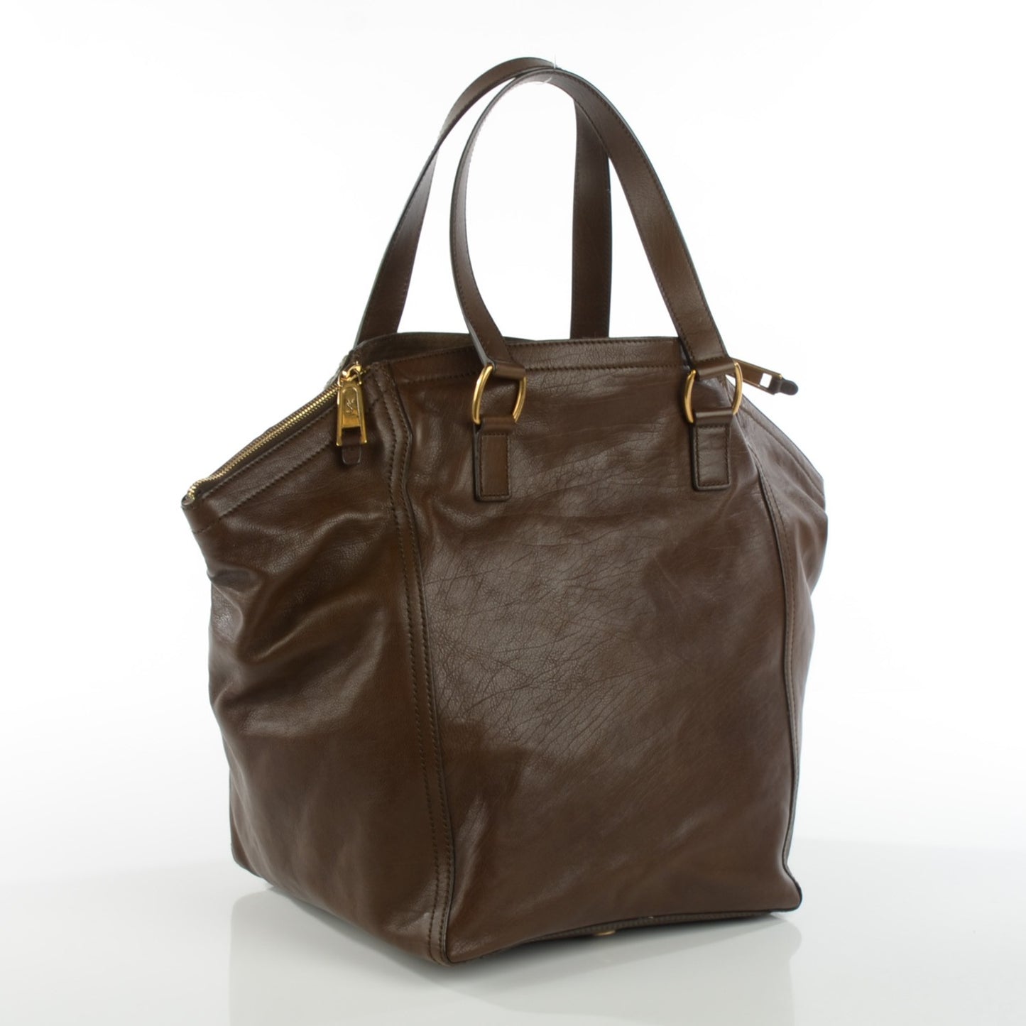 Calfskin Large Downtown Olive