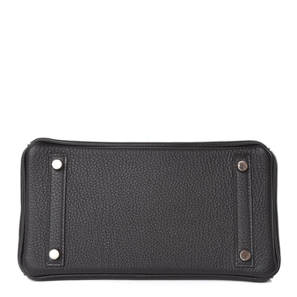 Hermes Togo Birkin 25 Black 7 of 37