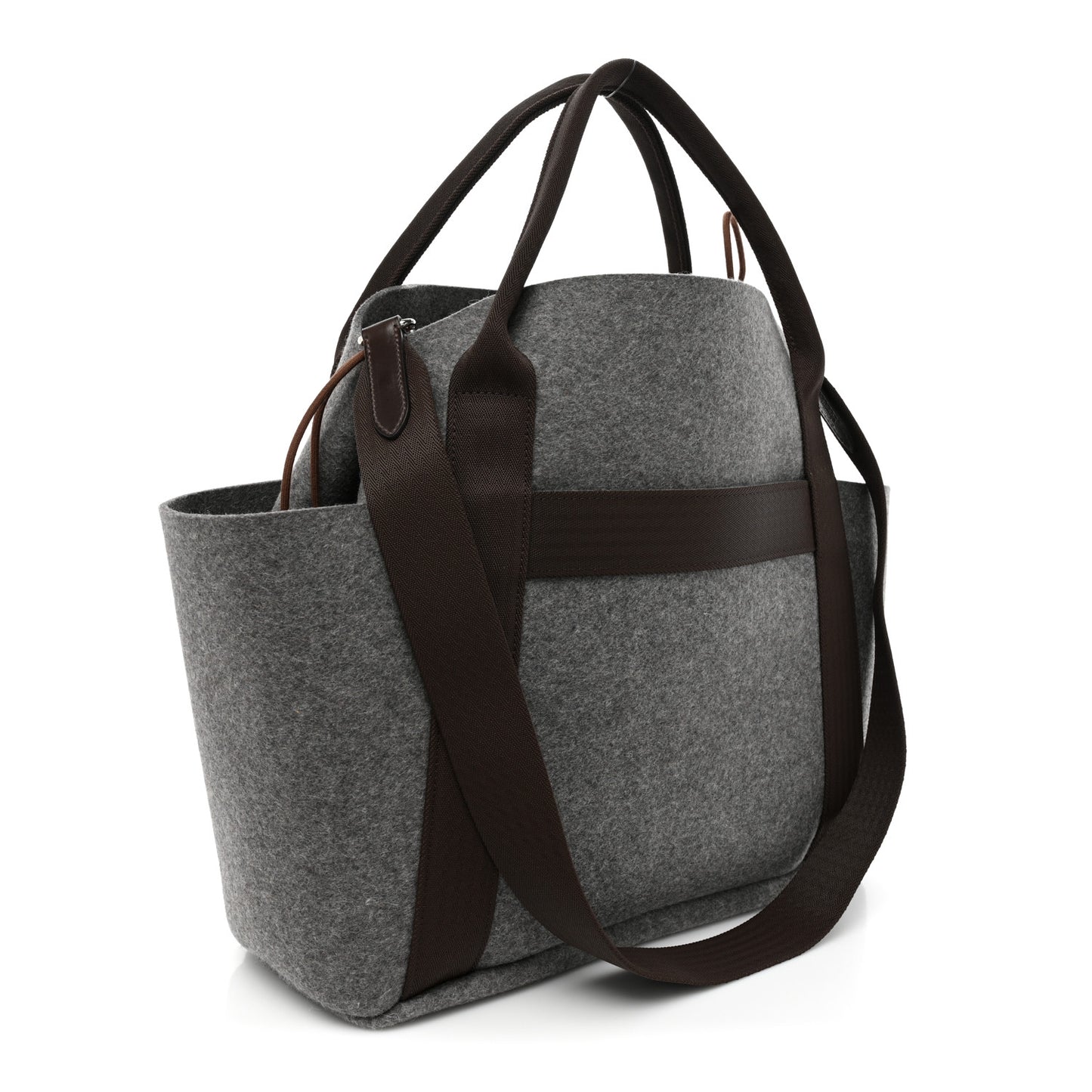 Felt Sac De Pansage Groom Bag Acier