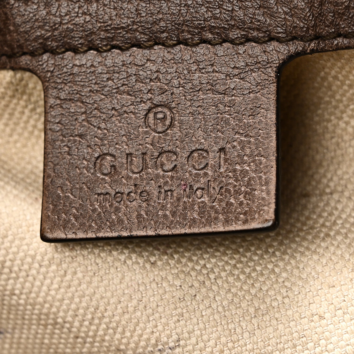 Gucci GG Supreme Monogram Web Ophidia Half Moon Hobo Brown 6 of 11