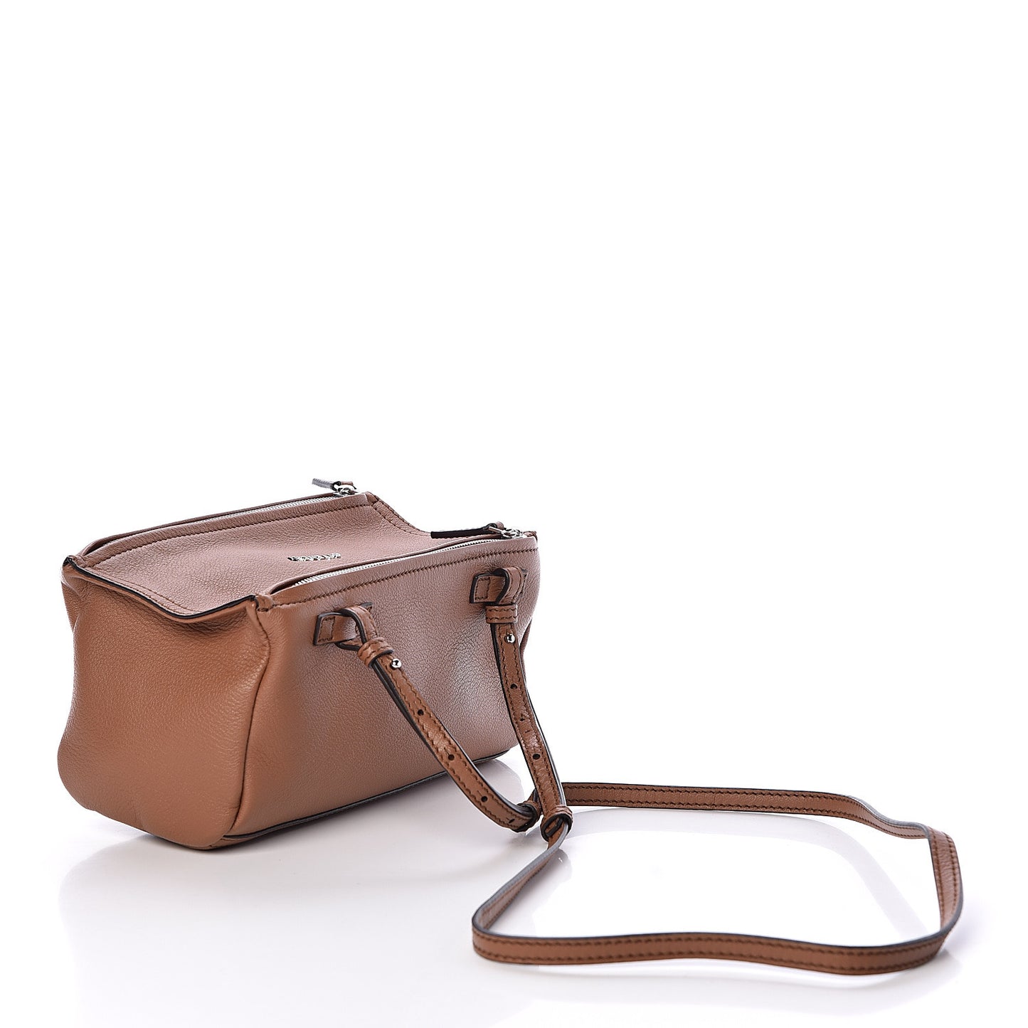 Sugar Goatskin Mini Pandora Tan