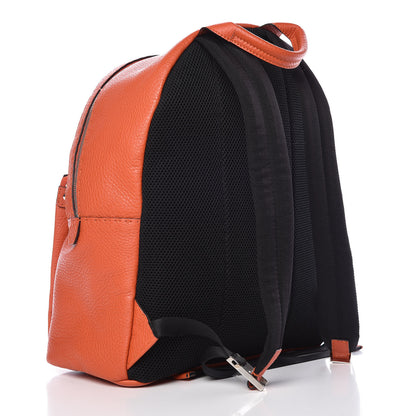 Fendi Cuoio Romano Selleria Backpack Orange 3 of 11