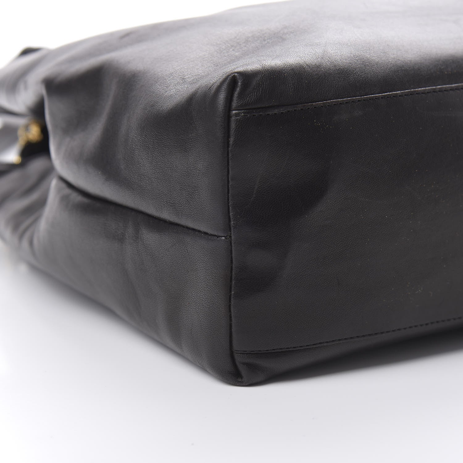 Chanel Lambskin CC Tote Black 12 of 18