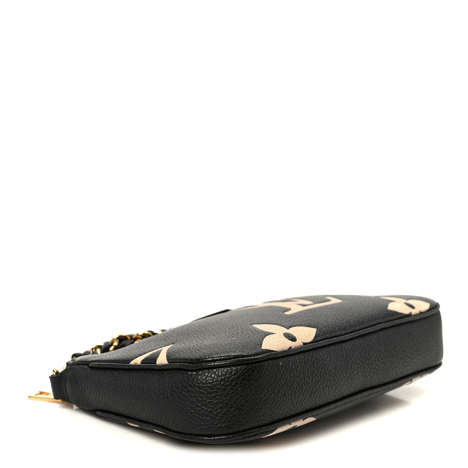 Louis Vuitton Empreinte Monogram Giant Multi Pochette Accessories Mini Pochette Black Beige 4 of 9