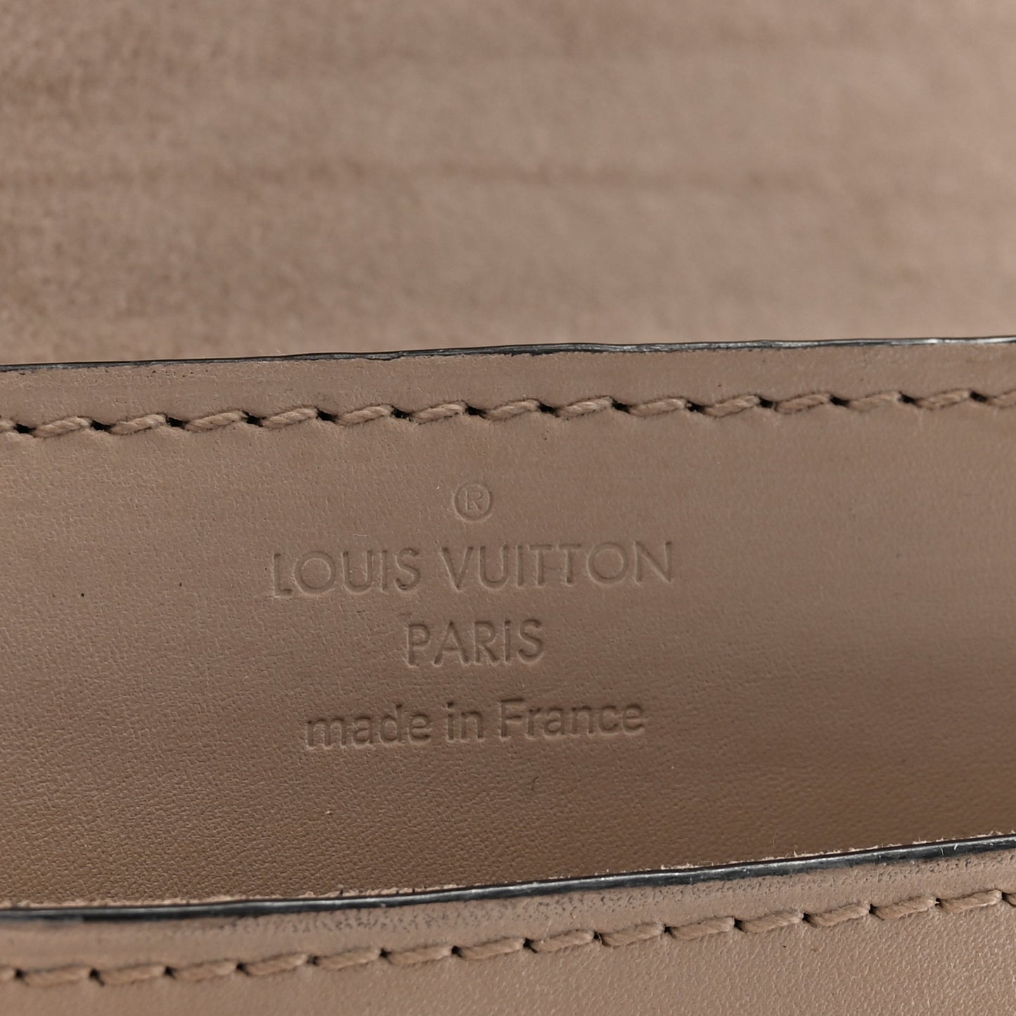 Calfskin Chain Louise MM Gris