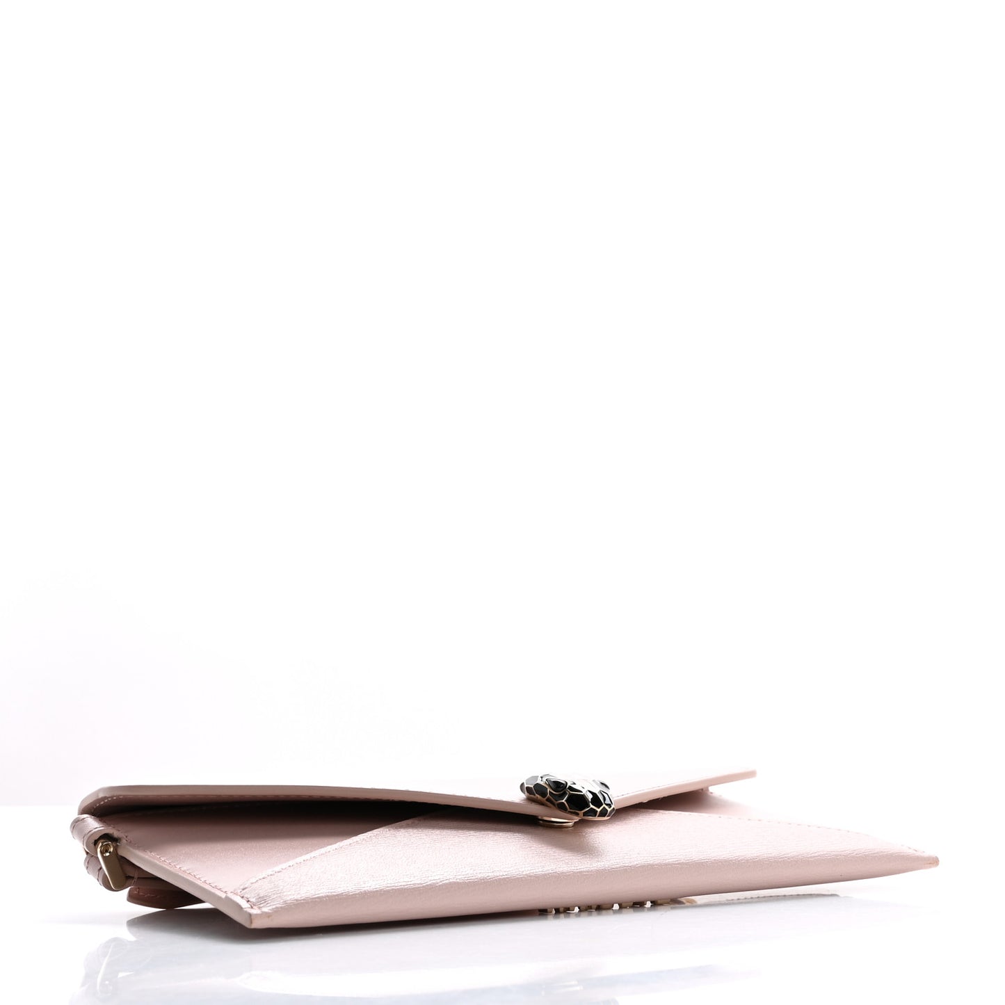 Calfskin Serpenti Forever Wristlet Wallet Crystal Rose