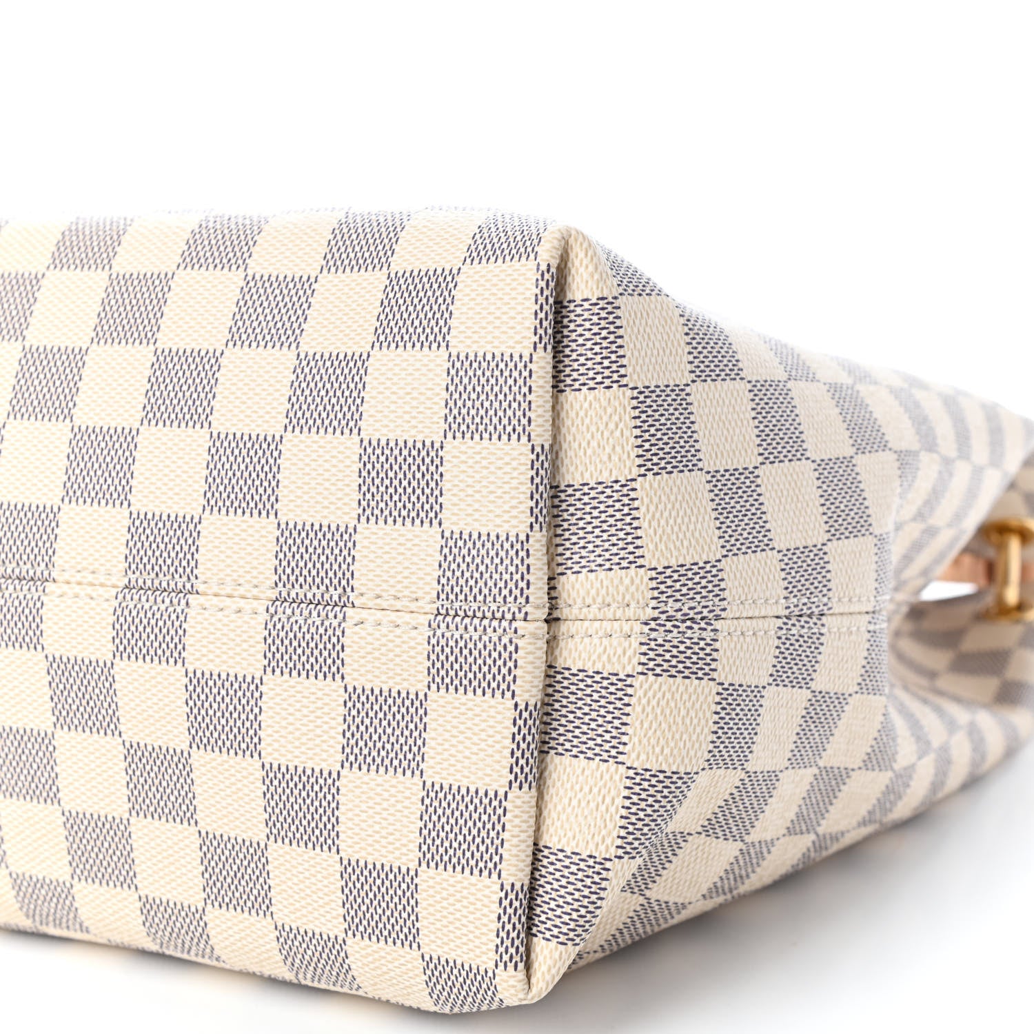 Louis Vuitton Damier Azur Graceful MM Rose Ballerine 12 of 12