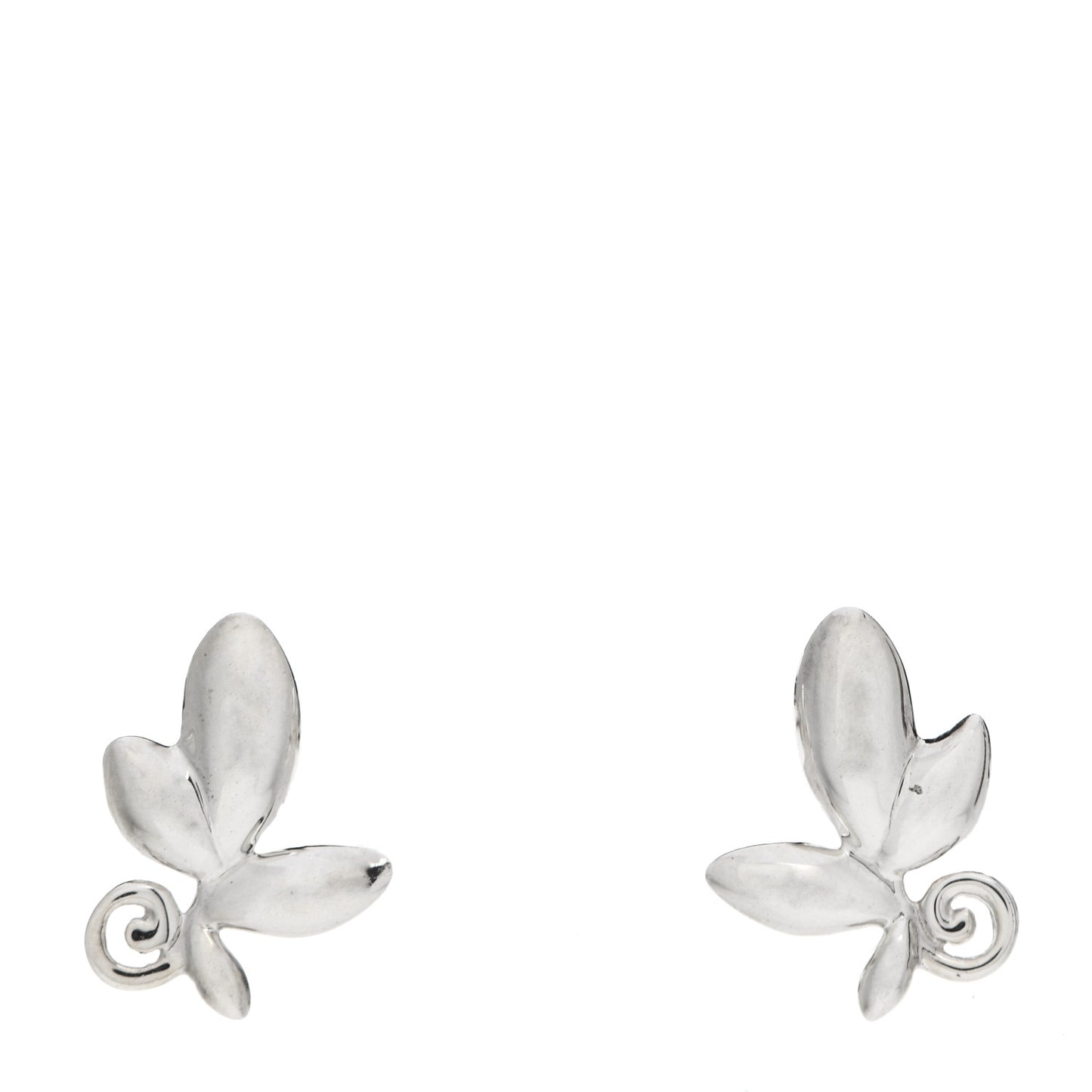 Sterling Silver Paloma Picasso Olive Leaf Earrings