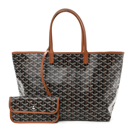 Goyard Goyardine Saint Louis PM Black Gold 1 of 10
