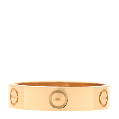 Cartier 18K Yellow Gold 5.5mm LOVE Ring 65 11 1 of 5