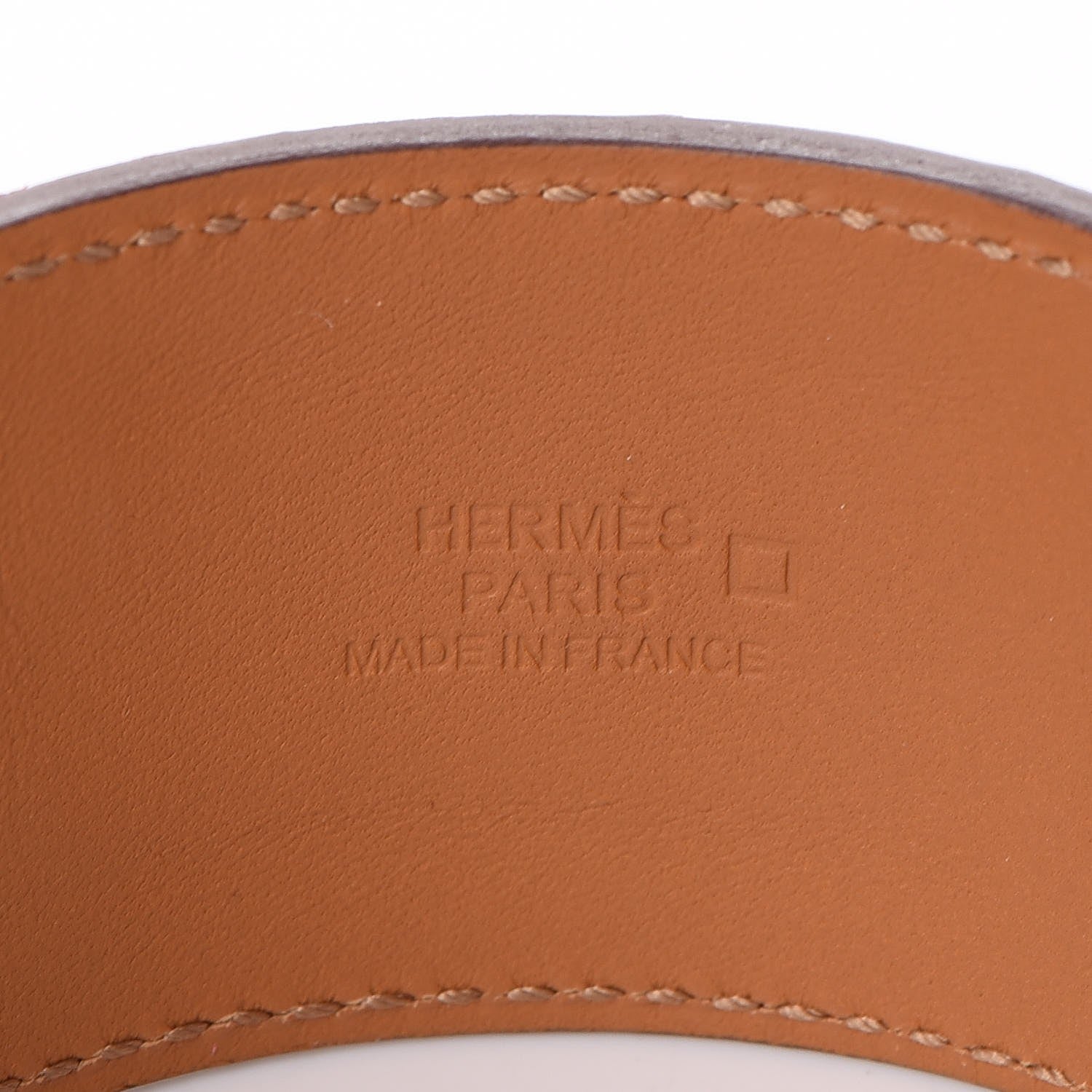 Hermes Matte Alligator Collier De Chien CDC Bracelet S Orange Poppy 6 of 10