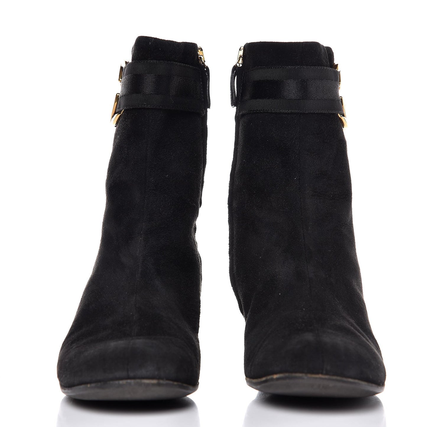 Suede Ankle Boots 37.5 Black