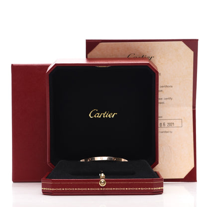Cartier 18K Pink Gold Small LOVE Bracelet 15 5 of 5